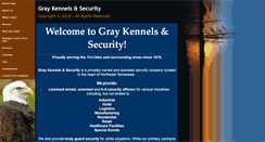 Desktop Screenshot of graykennelssecurity.com